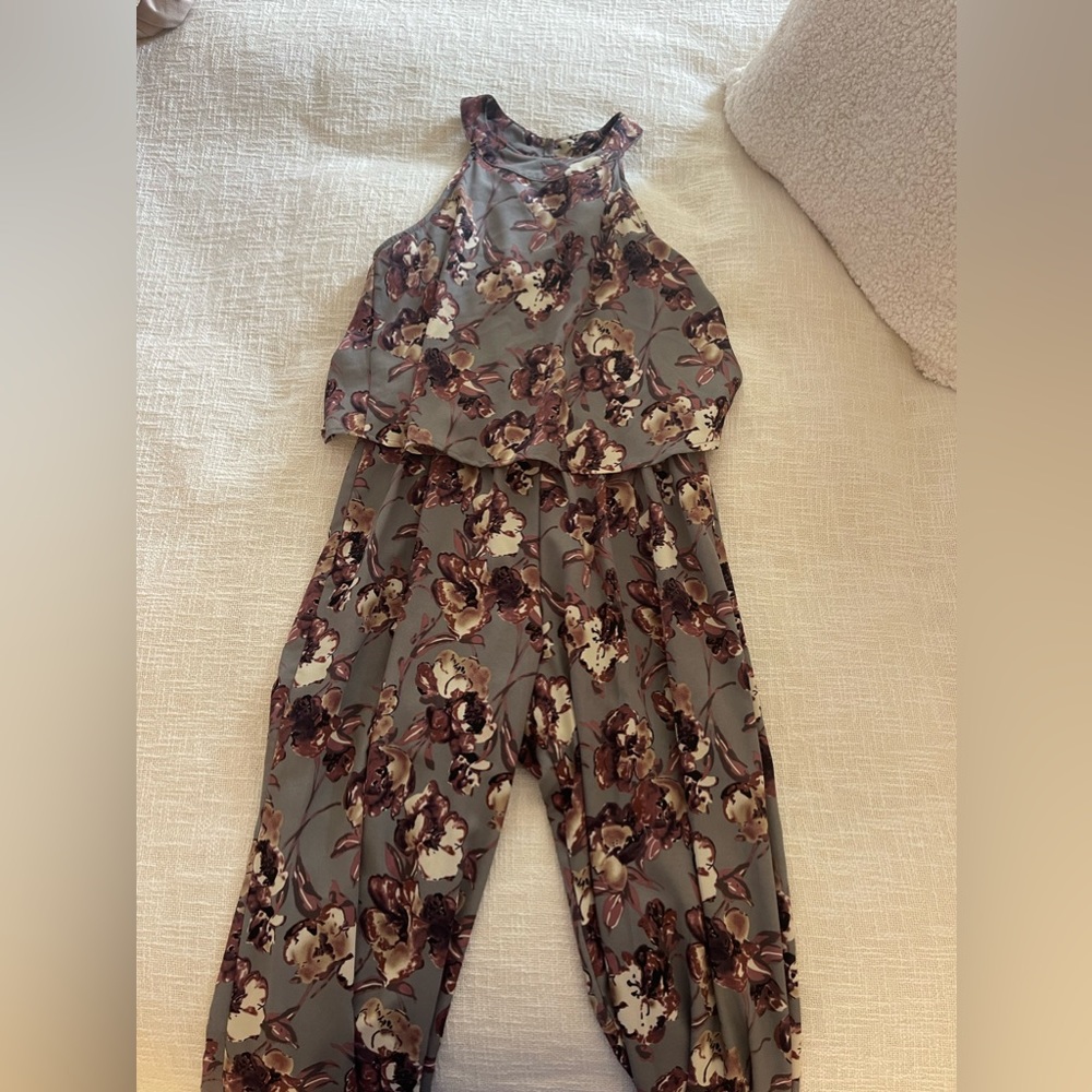 Floral Jumpsuit